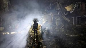 Serangan Udara Rusia Hantam Permukiman di Sloviansk