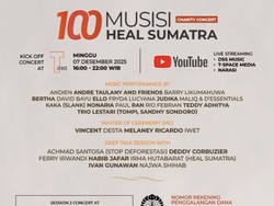 100 Musisi Gelar Konser Amal untuk Sumatera: Andre Taulany & Friends-Sal Priadi