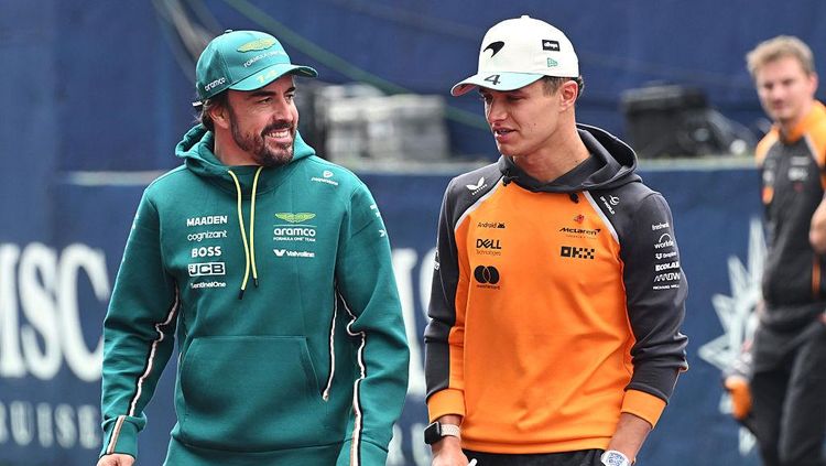 Alonso ke Norris: Puncak Klasemen Bukan Tiket Otomatis Juara Dunia