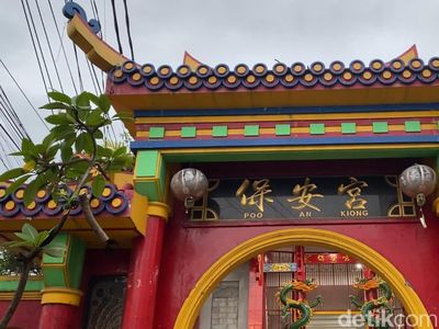 Menengok Klenteng Poo An Kiong Blitar Kembali Megah