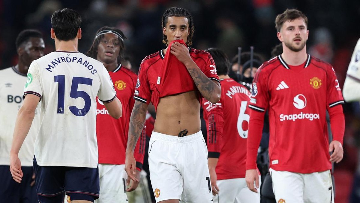 Manchester United vs Bournemouth laga yang gila. (Foto: REUTERS/Scott Heppell)