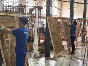 Coir Net Buatan Napi Lapas Cirebon Tembus Pasar Korsel