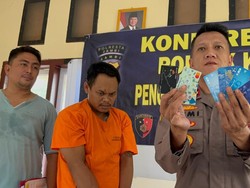 Warga Lampung Ditangkap Polisi Usai Ganjal ATM di Jambi