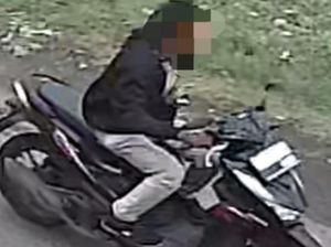 Polisi Analisa Rekaman CCTV Indentifikasi Pelempar Bondet Pasuruan