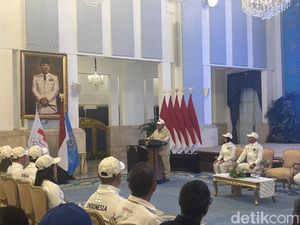 Prabowo Lepas Kontingen RI untuk SEA Games 2025