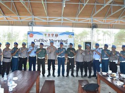 Propam Polda Kalsel-TNI Pastikan Nataru & 5 Rajab Berjalan Kondusif