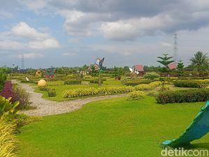 Menikmati Taman yang Asri di Pinggiran Medan, Tiket Masuknya Murah
