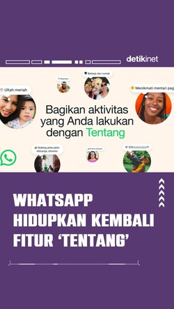 Video: WhatsApp Hidupkan Kembali Fitur Tentang