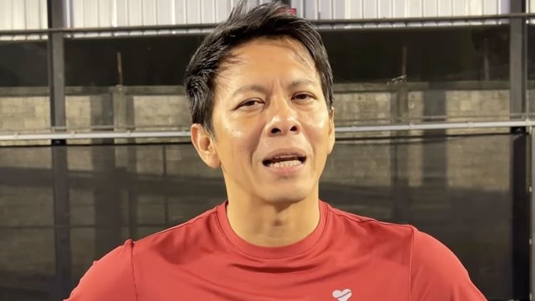 Padel Seru Ariel NOAH & Wulan Guritno: Cedera Kaki Bukan Halangan