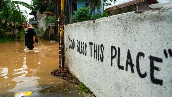 Banjir di Kabupaten Bandung Meluas