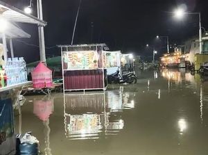 Banjir Rob Rendam Desa di 5 Kecamatan Pesisir Utara Pasuruan