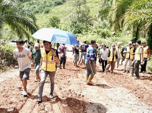 Pemprov Sulsel Kebut Akses Jalan Lintas Provinsi di Perbatasan Lutim-Sulteng