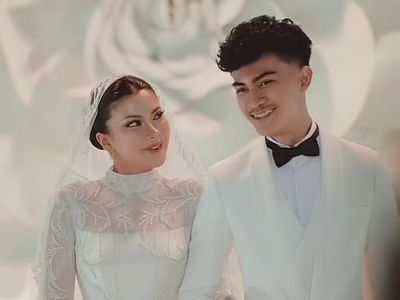 Hanum Mega Didampingi 2 Anak, Resmi Menikah dengan Rafly Febian