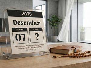 Tanggal Hijriah Hari Ini 4 Desember 2025 Lengkap Kalender PDF-nya