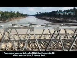 Jembatan Bailey di Bireuen Segera Berfungsi untuk Hubungkan Medan-Banda Aceh