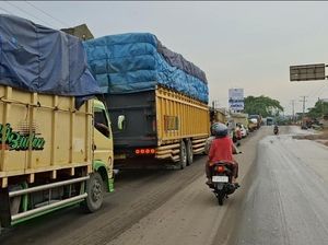 Sempat Macet Akibat Banjir, Kini Lalin Jalan Palembang-Betung Lancar