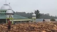 Desa Sekumur di Aceh Tamiang Hilang Diterjang Banjir, Hanya Tersisa Masjid