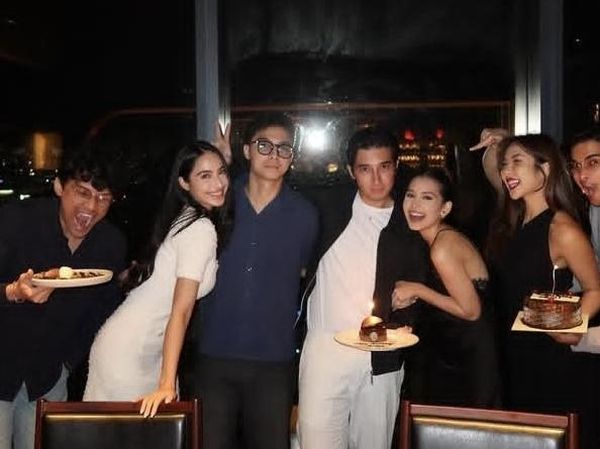 Romantis! Sandrinna Michelle Makan Bersama Kekasih dan Sahabat