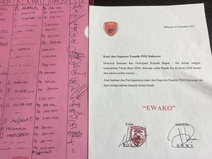 Beredar Oknum Suporter PSM Minta Sumbangan ke Warga untuk Tahun Baru 2026