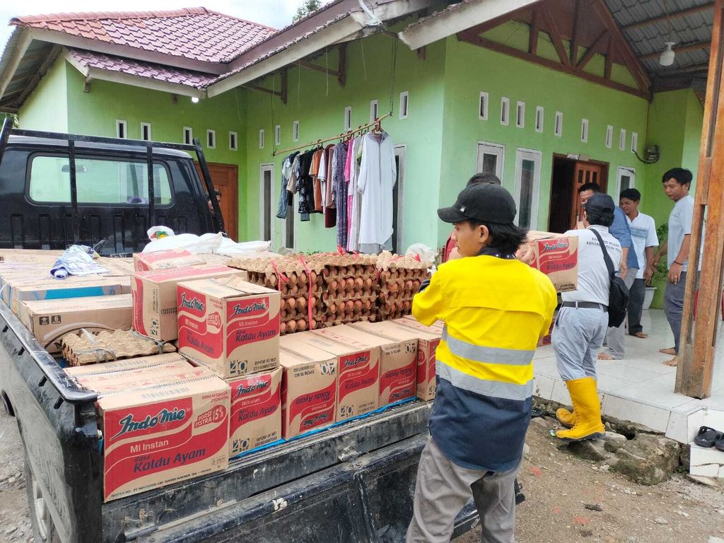 Tim Sorikmas Mining langsung turun ke lokasi untuk membantu evakuasi