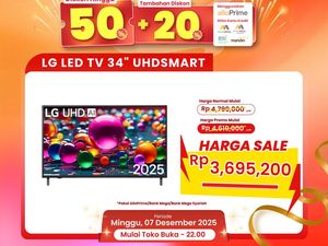 LED Smart TV 43 Makin Hemat di Transmart Full Day Sale