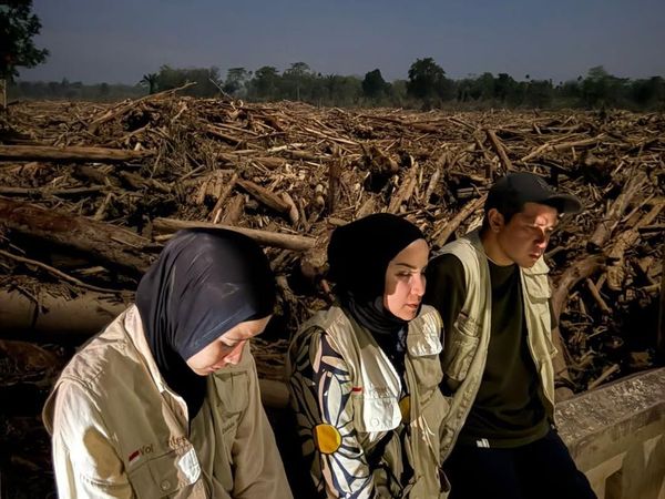 7 Artis Terjun Langsung ke Lokasi Bencana Sumatera, Meneriakkan Ini