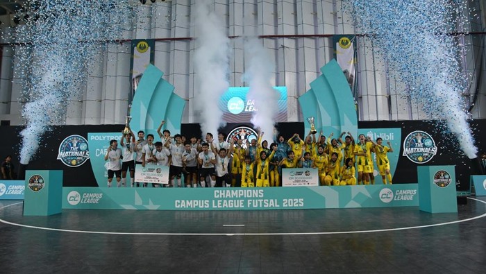 Hasil Campus League Futsal Seri Nasional 2025