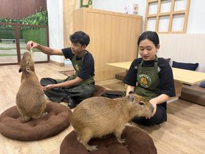 Merasakan Dunia Melambat Bareng Capybara