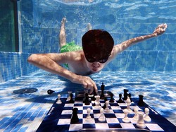 Video: Uniknya Gelaran Turnamen Catur Selam di Afrika Selatan