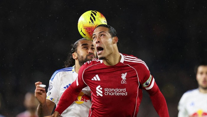 Drama 6 Gol, Leeds Vs Liverpool Tuntas 3-3