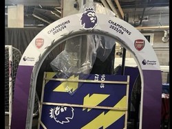 Arsenal harus rela menjadi runner-up beberapa musim terakhir. Situasi saat ini pun bikin the Gunners diledek akan bernasib sama. Foto: dok. Internet/X (Twitter)