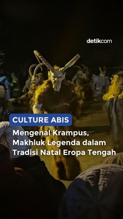 Video Culture Abis: Mengenal Krampus, Makhluk Legenda dalam Tradisi Natal Eropa Tengah