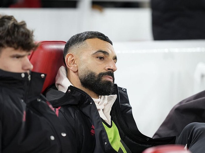 Liverpool's Mohamed Salah before the Premier League match at Anfield, Liverpool. Picture date: Wednesday December 3, 2025. (Photo by Peter Byrne/PA Images via Getty Images)