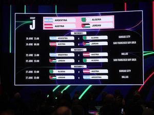 Jadwal Piala Dunia 2026 Resmi Dirilis, Main Tengah Malam Waktu RI