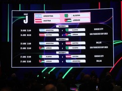 Jadwal Piala Dunia 2026 Resmi Dirilis, Main Tengah Malam Waktu RI