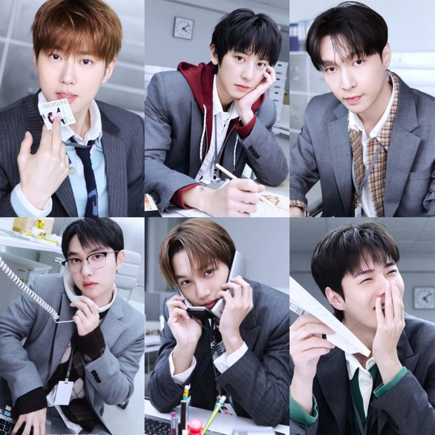 Potret EXO dalam Season's Greeting 2026/ Foto: instagram.com/weareone.exo Para member EXO berada dalam kesibukan masing-masing dalam potret individu Season's Greeting 2026.