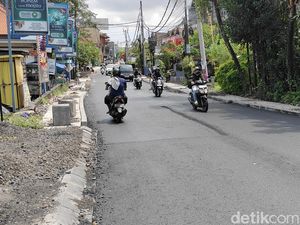 Aspal Jalan Tangkuban Perahu-Kerobokan Dikebut, Rekayasa Lalin Tunggu Selesai