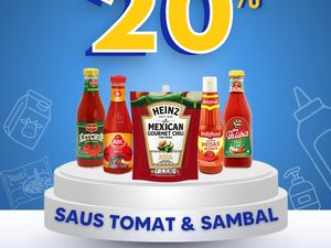Aneka Saus Banting Harga di Transmart Full Day Sale