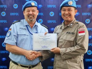 Bantu Warga di Sudan Selatan, Anggota Polres Klaten Dapat Penghargaan PBB