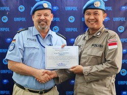 Bantu Warga di Sudan Selatan, Anggota Polres Klaten Dapat Penghargaan PBB