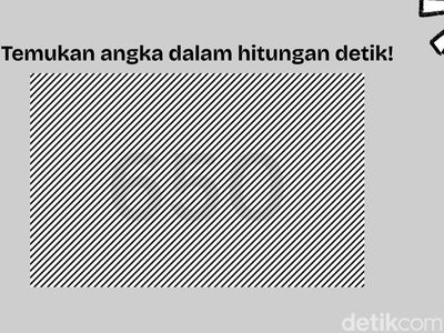 Fokus Dulu! Angka di Gambar Ini Sering Bikin Orang Ketipu, Bisa Menemukan Jawabannya?