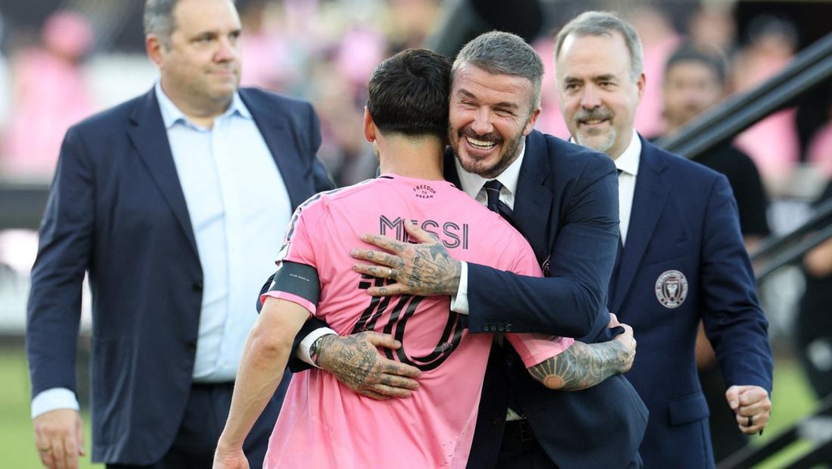 David Beckham sudah taklukkan MLS sebagai pemain dan pemilik klub. (IMAGN IMAGES via Reuters Connect/Nathan Ray Seebeck)