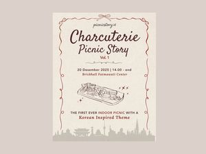 Pecinta Korea Kumpul! Piknik Charcuterie Vol. 1 Siap Mewarnai Akhir Tahunmu