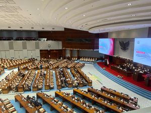 Paripurna Pengesahan RUU Penyesuaian Pidana, 158 Anggota DPR Hadir