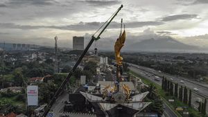 Kujang Raksasa Hiasi Tugu Pancakarsa, Bogor Hadirkan Ikon Baru Pelestarian Budaya Sunda