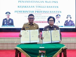 Pemprov dan Kejati Banten Teken MoU Pelaksanaan Pidana Kerja Sosial