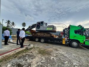 3 Pekerja Tambang Emas Ilegal di Boalemo Ditangkap, 1 Ekskavator Disita