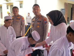 HUT ke-78 Reserse, Satreskrim Polres Malang Gelar Baksos