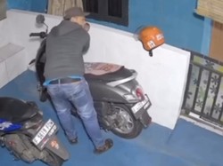Polisi Usut Maling Viral Bawa Kabur Motor Kurang dari Semenit di Depok