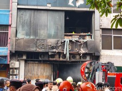 20 Orang Tewas dalam Kebakaran Gedung di Jakarta Pusat